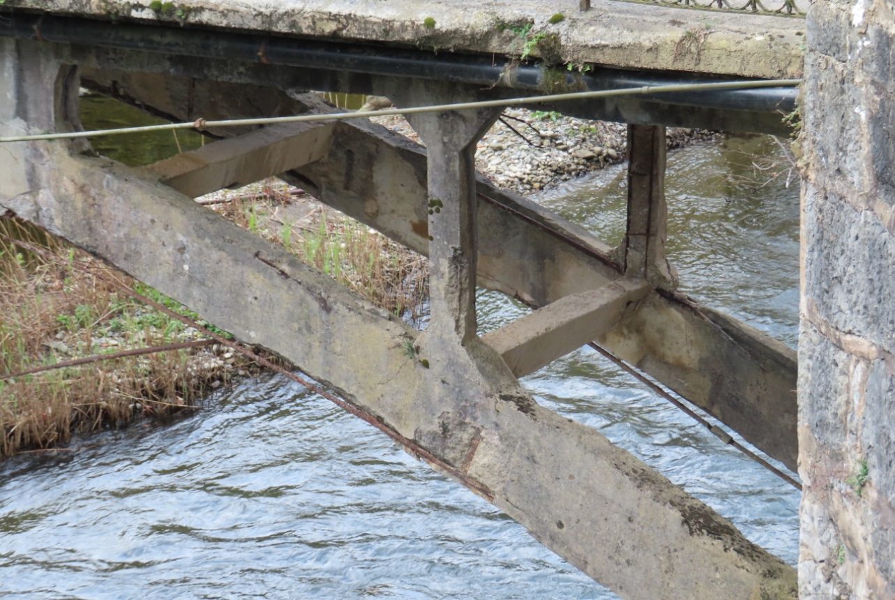 Puente del Balneario de Cestona. / Foto José María Izaga. Marzo de 2025